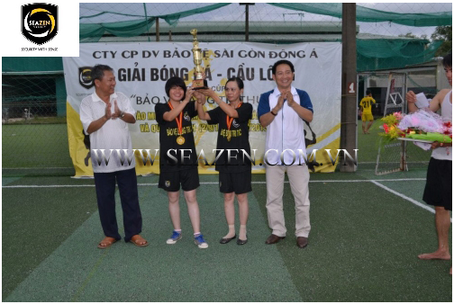 Giải bóng đá và cầu lông - SEAZEN - Công Ty Cổ Phần Dịch Vụ Bảo Vệ Sài Gòn Đông á